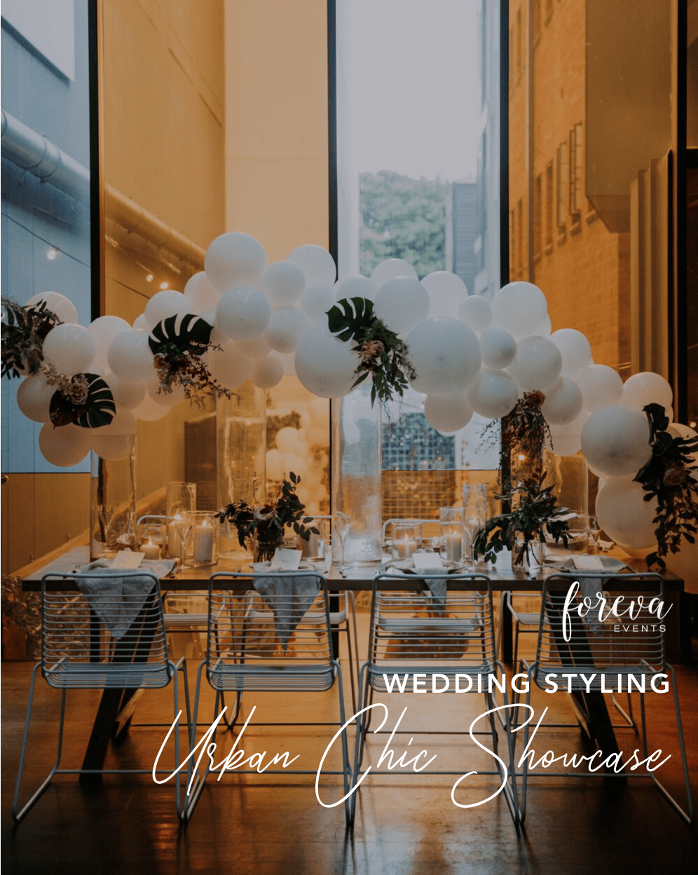INDUSTRIAL URBAN CHIC SHOWCASE | Foreva Events